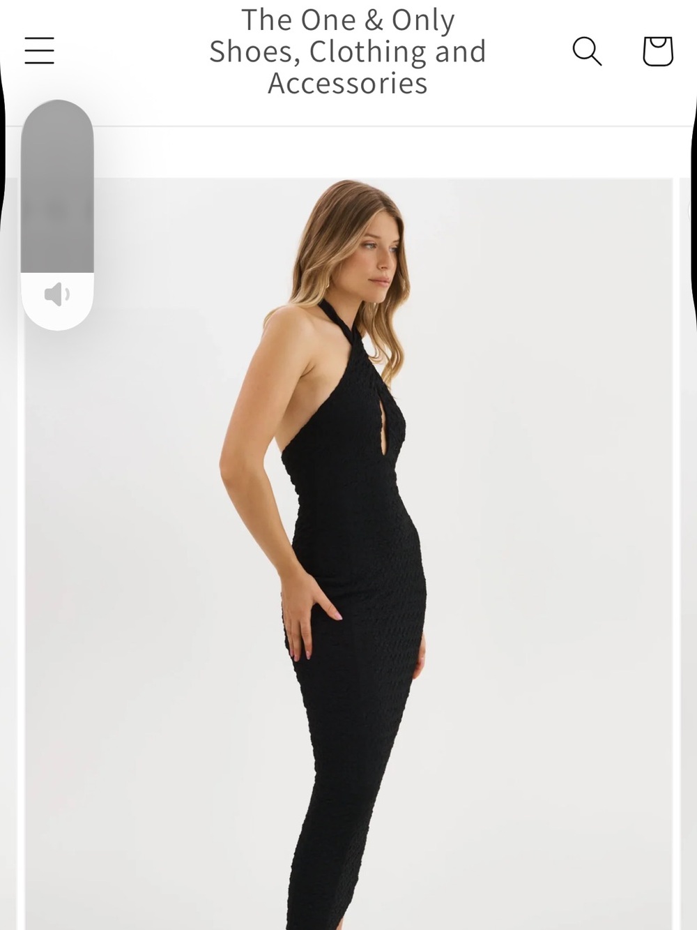 Lamarque milca halter dress - Picture 2 of 3